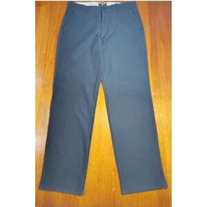 Dockers‎ Straight Fit Men's Black Cotton Blend Casual Dress Pants Size 32x31